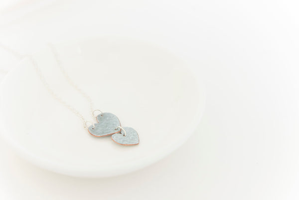 Double Heart Necklace